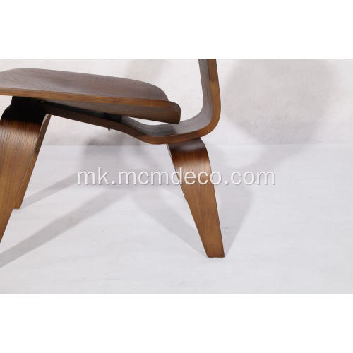 реплика Eames обликуван иверица дневна стол